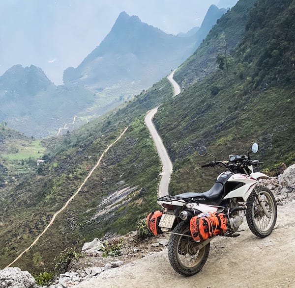 Motorbike trip in Vietnam